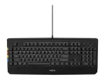Belkin 2-4-8 Port Secure KVM USB Keyboard with Lighting DE QWERTZ