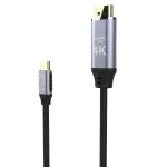 INCA ITCH-20 USB-C į HDMI laidas 2m 4K 30Hz Juodas