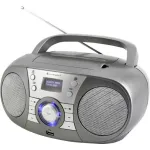 Soundmaster SCD1800TI DAB+/CD boombox, Titanium spalvos