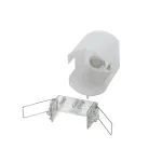 ESYLUX EP10425929 Pavir&scaron;inio montavimo korpusas baltas polipropilenas 63x63mm