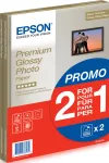 Epson Premium Glossy Photo Paper - A4 - 2x 15 lapų