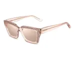 JIMMY CHOO Moteri&scaron;ki MEGS-S-FWM2S katės akies akiniai nuo saulės Havana Brown Gradient 51mm