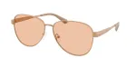 Michael Kors moteri&scaron;ki akiniai nuo saulės MK1160-190073 &ndash; tamsaus vėžlio karkasas, rudi gradientiniai lę&scaron;iai, 59 mm