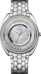 BELLEVUE Woman F51 kvarcinis analoginis laikrodis, 33 mm, pilkas ciferblatas, metalinis metalo apyrankė