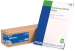 Epson Enhanced Matte Popierius, 24 colių x 30,5 m, 189 g/m&sup2;, Matinis