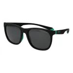 POLAROID PLD2140S543OL Unisex Square Sunglasses - Havana Acetate Frame, Green Polarized Polycarbonate Lenses, UV400 Protection