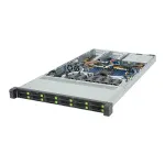 Gigabyte R164-AG0-AAV1 1U Rack Server, Single Socket SP5, AMD EPYC 9004, 12x DDR5, 4x 3,5 inch Hot-Swap, 2x 800W Redundant PSU