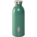 24Bottles Clima Bottle Moss Green 0,5L &ndash; Nerūdijančio plieno termosas vandeniui