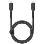 ENERGEA Flow USB-C į USB-C laidas 1,5 m Juodas 240W 5A PD Greitasis Įkrovimas