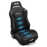 Lenktyninė sėdynė Next Level Racing ERS3 HYPERCOOL ventiliuojama juoda &ndash; sim racing kokpito sėdynė