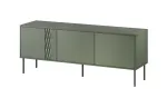Cama RTV 3D TRESSE Spintelė 150x40x55 matinis žalias