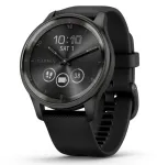 Garmin vivomove Trend 40 mm hibridinis laikrodis LCD 254x346 pikseliai liečiamas ekranas juodas GPS