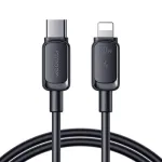 JOYROOM USB-C į Lightning laidas Multi-Color Series A14, 20W, 480 Mbps, 1,2 m, juodas (S-CL020A111B)