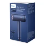 Philips 8000 Series BHD839/10 plaukų džiovintuvas 1400 W, Midnight Blue, su SenseIQ, ThermoShield, jonų priežiūra, &scaron;alto oro funkcija, formavimo antgaliu ir difuzoriumi