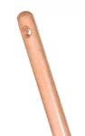 Fiskars Solid lapų grėblys, 52 cm polipropileno galvutė, 175 cm aliuminio kotas, 25 lanksčios &scaron;akelės, juoda/oranžinė