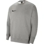 Vyri&scaron;kas Nike Park 20 Fleece megztinis su apvalia i&scaron;kirpte, tamsiai pilkas