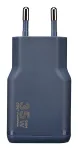 TUCANO ONE POWER KIT 35W GaN įkroviklis su 60W USB-C laidu, indigo