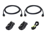 ATEN 2L-7D02UH21X5 Ultra High Speed KVM kabelių rinkinys - DisplayPort, USB, garso, 5m, juodos spalvos