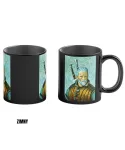 Terminis puodelis Good Loot The Witcher 3 Game Art Chronicles &ndash; Geralt & Vincent van Gogh 450 ml Juodas