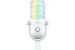 RAZER Seiren V3 Chroma 32 bit DSP USB kondensatorinis mikrofonas su RGB ap&scaron;vietimu - Baltas