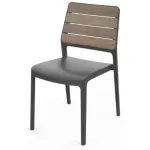 KETER sodo kėdė Deco Porto rie&scaron;uto/ pilkos spalvos