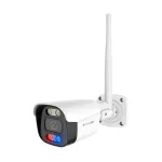 KRUGER & MATZ i&scaron;orinė WiFi kamera Kruger&Matz Connect C190, 2K, Tuya, Smart Life, ONVIF