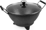 Princess 162389 elektrinis wokas 7L juodas, lieto aliuminio, 1400W, 250&deg;C, 01.162389.01.001