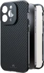 Black Rock Cover 360&deg; Glass dėklas Apple iPhone 16 Pro, tikras anglies pluo&scaron;tas (00228093)