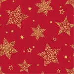 Papstar 88169 raudonos popierinės servetėlės, 2 sluoksnių, 33 x 33 cm, 100 vnt., FSC sertifikuotos, vienkartinės