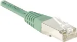 Exertis Connect Cat5e F/UTP komutacinis kabelis, RJ45, žalias, 0,5 m 847162