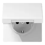 JUNG LS 1520 BFKIK SCHUKO ki&scaron;tukinis lizdas 16 A 250 V su padidinta apsauga nuo prisilietimo, &scaron;viesiai baltas LS1520BFKIKLWW