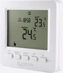 Sygonix įleidžiamas patalpų termostatas su savaitine programa, 5&ndash;35 &deg;C, baltas (SY-4500818)
