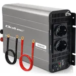 Qoltec modifikuotos sinusoidės įtampos keitiklis 12V į 230V 2500W/5000W su USB, suderinamas su LiFePO4 GEL AGM