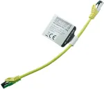 IT-BUDGET Cat.8.1 S/FTP tinklo kabelis, 0,25 m, geltonas, 40 Gbps, visas varis, LSZH, PoE+ 90ITBFLEX81PK025Y