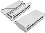 Wirewin 12 prievadų CAT6 stalinis pachpanelis, ekranuotas, LSA+ prijungimas (DVP-TRIO-K6 12)