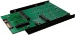 EXSYS EX-3682 SATA 3 &ndash; mSATA adapteris su 2,5 colio montavimo rėmeliu (9,5 mm)