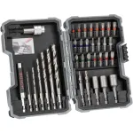 Atsuktuvų antgalių rinkinys Bosch 2 607 017 327 35 vnt.