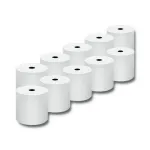 Qoltec 51892 Termo popieriaus ritinėlis 80 x 80 | 55g/m2 | 10 vnt. | be BPA