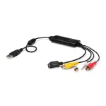 StarTech.com USB vaizdo įra&scaron;ymo adapterio laidas &ndash; S-Video/Composite į USB 2.0 SD vaizdo fiksavimo įrenginio laidas su TWAIN palaikymu &ndash; analoginis-skaitmeninis keitiklis medijos saugojimui &ndash; tik Windows
