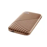 WD My Passport WDBAGF0020BGD - SSD - verschl&uuml;sselt - 2 TB - extern (tragbar) - USB 3.2 Gen 2 (USB-C Steckverbinder) - 256-Bit-AES - Gold