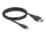 USB Type-C į DisplayPort laidas DeLOCK 86040 8K 60 Hz 1,5 m