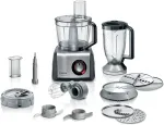 Virtuvinis kombainas Bosch MC812M865 1250 W 3,9 L juodas, nerūdijantis plienas