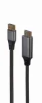 Vaizdo kabelio adapteris Gembird CC-DP-HDMI-4K-6 &mdash; DisplayPort į HDMI Type A, 1,8 m, 4K, juodas