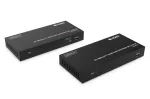 DIGITUS HDBaseT KVM Prailgintuvų rinkinys - 150 m 4K/60Hz USB 1.1 PoC IR juodas