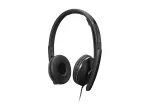 Lenovo 4XD1M45627 ausinės su mikrofonu, laidinės, lankelio, USB-C, juodos