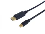Equip Mini DisplayPort į DisplayPort laidas, V/V, 2,0 m