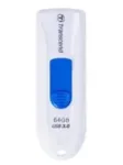 TRANSCEND JetFlash 790W 64GB USB atmintukas &ndash; USB 3.1 &ndash; Baltas