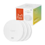 Avanca Hombli smarter Rauchmelder wei&szlig; 2+1 Promo Pack