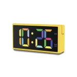 Skaitmeninis žadintuvas Hama Ibiza Yellow LCD, baterijos / USB