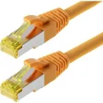 Tinklo kabelis Helos 118109 Orange 30m Cat6a S/FTP